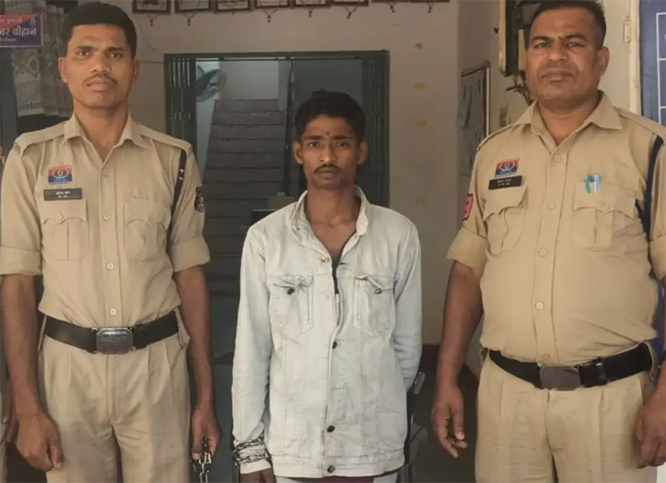 चाकू दिखाकर जान से मारने की धमकी देने वाला आरोपी गिरफ्तार